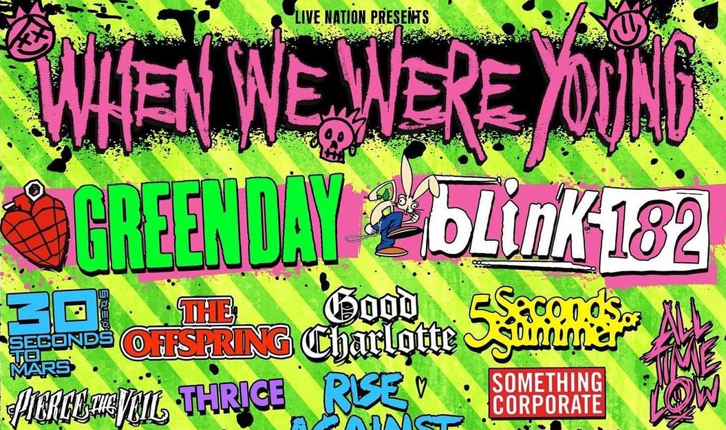 green day blink 182 tour 2022